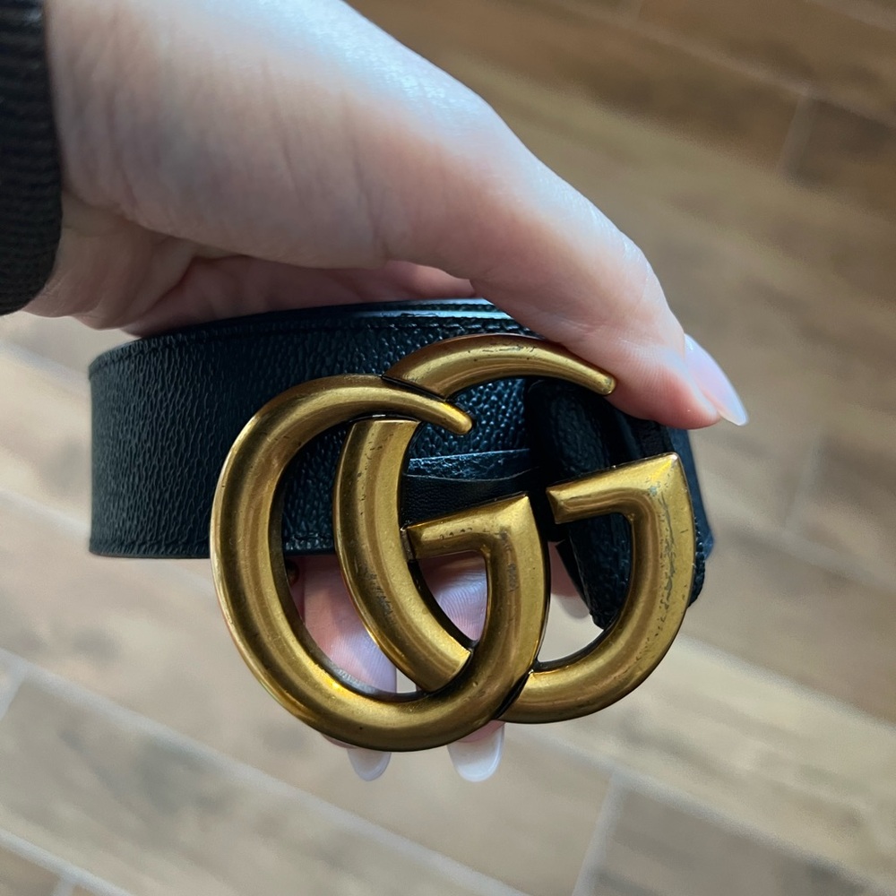 GG Marmont wide belt